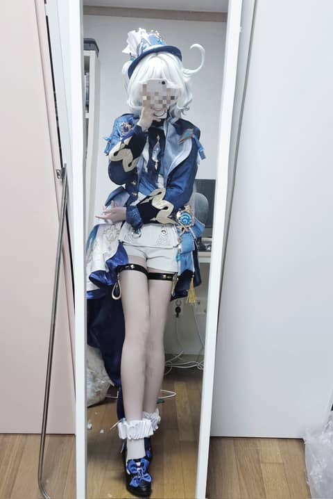 genshinimpact cosplay 제 옆자리에 앉으실 느비예트 찾아