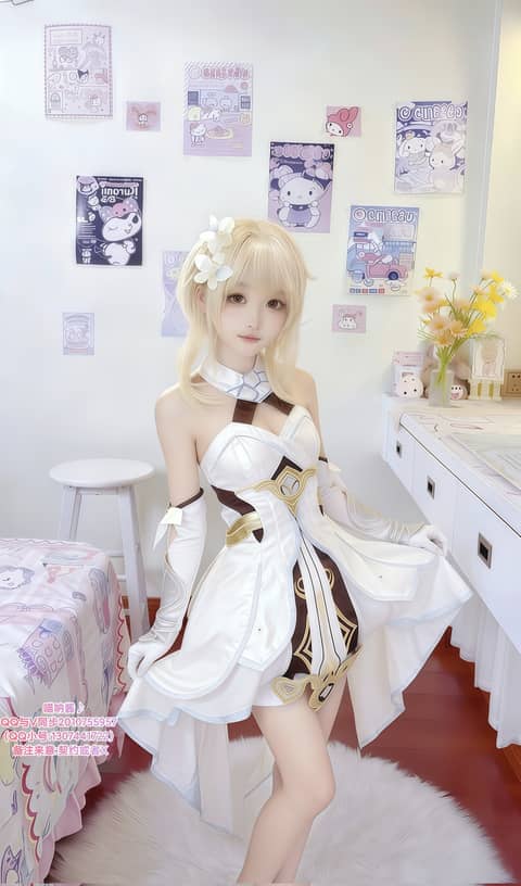 荧妹 可爱捏 GenshinImpact 原神 荧 coser 二次元 喵呐酱