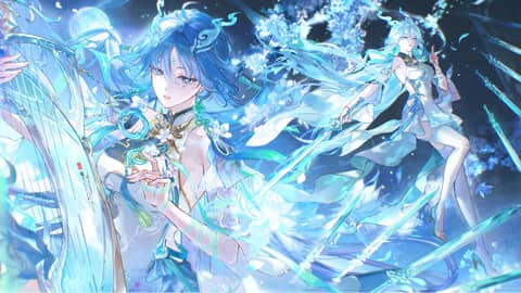WutheringWaves Qingxiao 弦音碎玉剑起坤舆